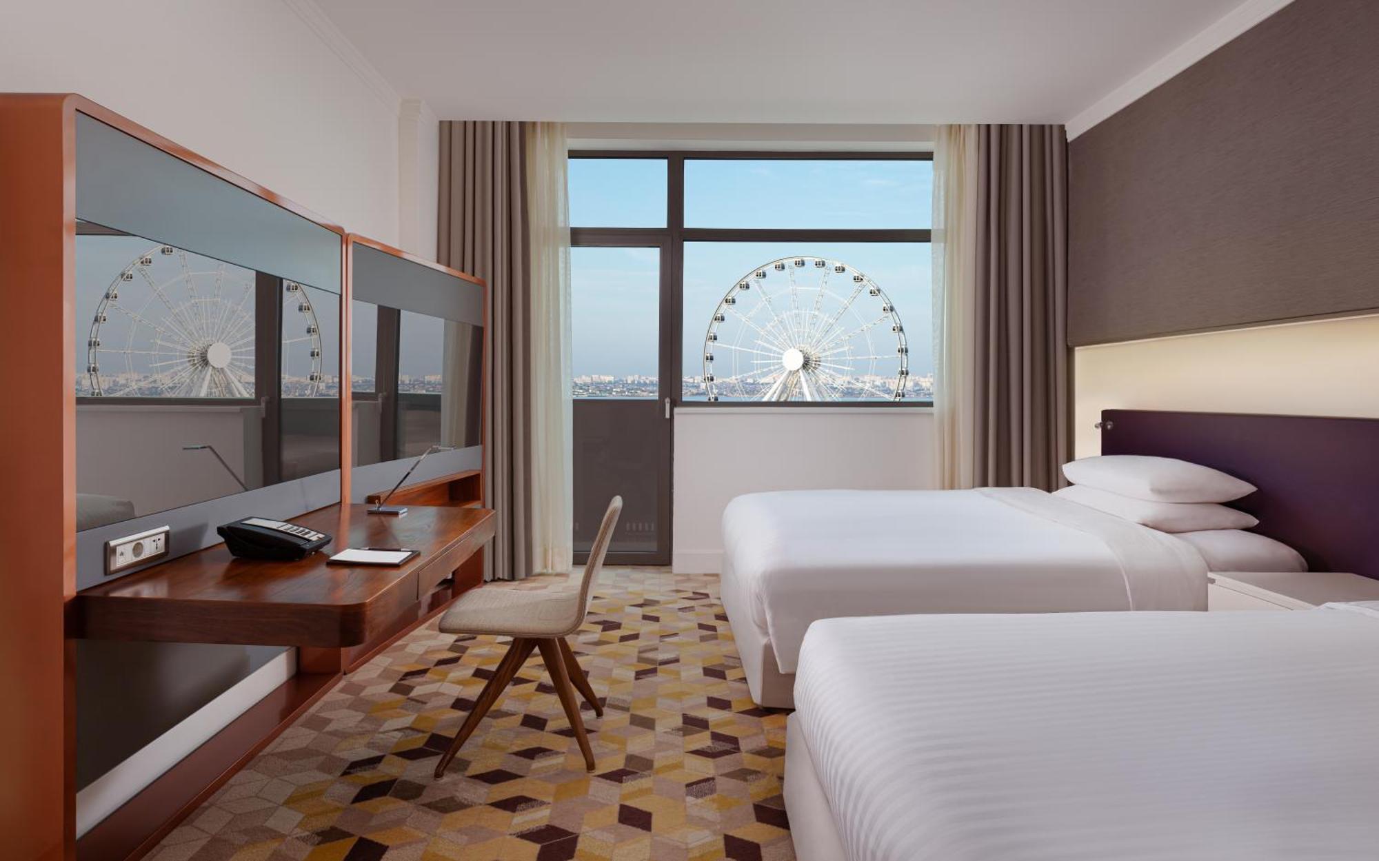 Sheraton Baku Intourist Exterior foto Deluxe room
